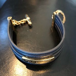 MARC BY MARC JACOBS Leather ID Bracelet